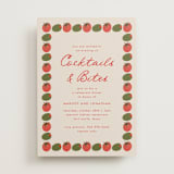 "Olive Bites" - Rehearsal Dinner Invitations in Saucy by Anna Elder - Front