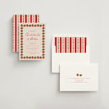 "Olive Bites" - Rehearsal Dinner Invitations in Saucy by Anna Elder - Assembled