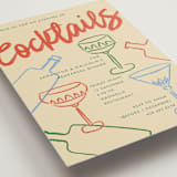 "Wild Night" - Rehearsal Dinner Invitations in Muted Vintage by Zani van Zyl - Detail