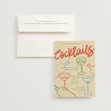 "Wild Night" - Rehearsal Dinner Invitations in Muted Vintage by Zani van Zyl - Invitation with Envelope