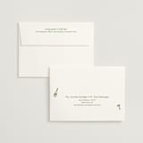 "First Course Party" - Rehearsal Dinner Invitations in Kelly Green by Cotton and Bow - FREE Recipient Addressing