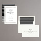 "Eloquence" - Rehearsal Dinner Invitations in Goldenrod by Kimberly FitzSimons - Assembled