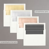 "Eloquence" - Rehearsal Dinner Invitations in Goldenrod by Kimberly FitzSimons - Envelope Liner Options