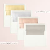"True Love" - Rehearsal Dinner Invitations in Clay by Carolyn Nicks - Envelope Liner Options