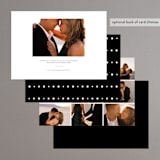 "Chic Celebration" - Rehearsal Dinner Invitations in Ecru by Louise Kay - Back of Card Options