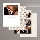 "chic arch" - Rehearsal Dinner Invitations in Cream by Benita Crandall - Back of Card Options