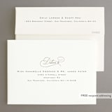"chic arch" - Rehearsal Dinner Invitations in Cream by Benita Crandall - FREE Recipient Addressing