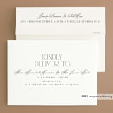 "Timeless glimmer" - Rehearsal Dinner Invitations in Champagne by Creo Study - FREE Recipient Addressing
