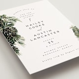 "Tropics" - Rehearsal Dinner Invitations in Palm by Gwen Bedat - Detail