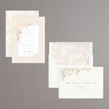 "Everly" - Rehearsal Dinner Invitations in Latte by Kristie Kern - Assembled