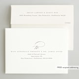 "Glimmering sweep" - Rehearsal Dinner Invitations in Lily by Creo Study - FREE Recipient Addressing