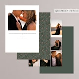 "Forest Stars" - Rehearsal Dinner Invitations in Forest by Becky Nimoy - Back of Card Options
