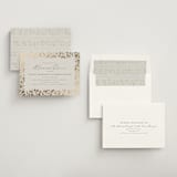 "Festive Leafy Frame" - Rehearsal Dinner Invitations in Latte by Jackie Crawford - Assembled