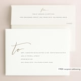 "The Night Before Lettering" - Rehearsal Dinner Invitations in Night by Erin German - FREE Recipient Addressing