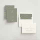 "matcha" - Rehearsal Dinner Invitations in Matcha by chocomocacino - Assembled