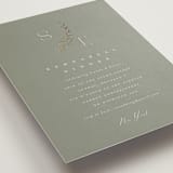 "matcha" - Rehearsal Dinner Invitations in Matcha by chocomocacino - Detail