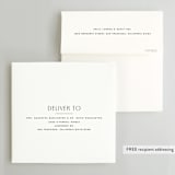 "Cube" - Rehearsal Dinner Invitations in Silk by Yuliya Evseeva - FREE Recipient Addressing