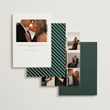 "Regal" - Rehearsal Dinner Invitations in Evergreen by Nicole Walsh - Back of Card Options