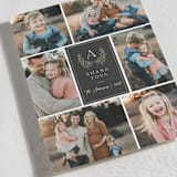 "Modern Leaves" - Rosh Hashanah Cards in Oak by Elan Studio - Close-Up