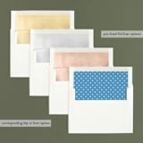 "Hand Lettered Merry" - Retired Holiday Cards in Frozen by Kristen Smith - Slip-In Envelope Liners