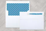 "Hand Lettered Merry" - Retired Holiday Cards in Frozen by Kristen Smith - Liner and Label