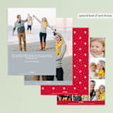 "Life Is Wonderful" - Retired Holiday Cards in White by GeekInk Design - Back of Card