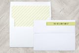 "Glory to God in the Highest" - Retired Holiday Cards in Black by Grace Cobb - Liner and Label