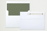 "Merry and Bright Topper" - Retired Holiday Cards in Caramel by Jamie Schultz Designs - Liner and Label