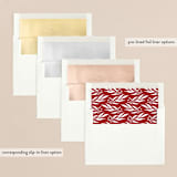 "Holiday Gallery" - Retired Holiday Cards in Snow by Paula Pecevich - Slip-In Envelope Liners