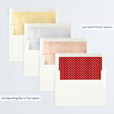 "A Merry Wish" - Retired Holiday Cards in Snow by Kimberly FitzSimons - Slip-In Envelope Liners