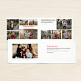 "best.christmas.ever." - Retired Holiday Cards in Snow by Susan Zinader - Interior Options