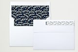 "Centered Joy" - Retired Holiday Cards in Navy by Brianne Larsen - Liner and Label