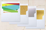 "Modern Nativity" - Retired Holiday Cards in Prism by Holly Whitcomb - Slip-In Envelope Liners