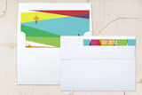 "Modern Nativity" - Retired Holiday Cards in Prism by Holly Whitcomb - Liner and Label