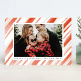 "candycane swirl" - Retired Holiday Cards in Candycane by Lauren Semmer - Front