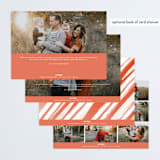 "candycane swirl" - Retired Holiday Cards in Candycane by Lauren Semmer - Back of Card