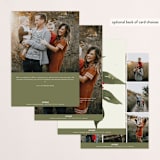 "Branch of Peace" - Retired Holiday Cards in Evergreen by Chris Griffith - Back of Card