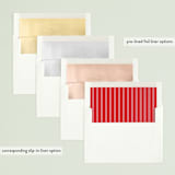 "Simply Christmas" - Retired Holiday Cards in Berry by Brianne Larsen - Slip-In Envelope Liners