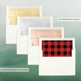 "Again I Say Rejoice" - Retired Holiday Cards in Ink by Lindsay Stetson Thompson - Slip-In Envelope Liners