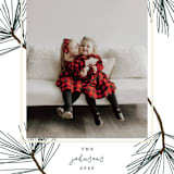 "pine needle merry" - Retired Holiday Cards in Pine by Mango Ink - Close-Up