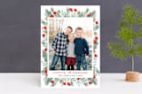 "merry bricolage" - Retired Holiday Cards in Holly by silverscreen studio - Front