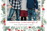 "merry bricolage" - Retired Holiday Cards in Holly by silverscreen studio - Close-Up