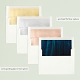 "Painted Night" - Retired Holiday Cards in Midnight by AK Graphics - Slip-In Envelope Liners