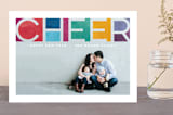 "Prismatic Faith" - Retired Holiday Cards in Rainbow by Hooray Creative - Front