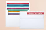 "Prismatic Faith" - Retired Holiday Cards in Rainbow by Hooray Creative - Liner and Label