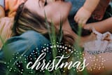 "The Wonder of Christmas" - Retired Holiday Cards in Smoke by Laura Hamm - Close-Up