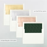 "Festive Wreath" - Retired Holiday Cards in Winter by Lisa McLean - Slip-In Envelope Liners