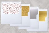 "Merry Snapshot" - Retired Holiday Cards in Cranberry by Haley Warner - Slip-In Envelope Liners