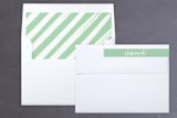 "Hallelujah for the Holidays" - Retired Holiday Cards in Snow by Chryssi Tsoupanarias - Liner and Label