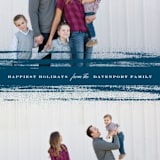 "One Line Brush" - Retired Holiday Cards in Atlantic by fatfatin - Close-Up